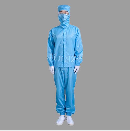 防静电蓝色分体服